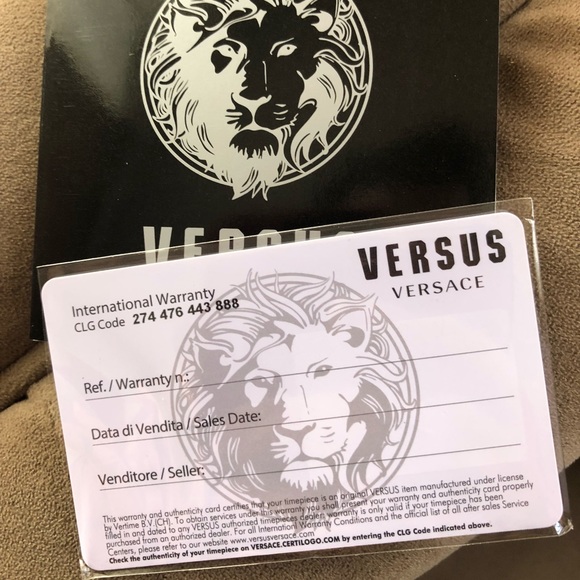 Versace versus black watch - Picture 6 of 7